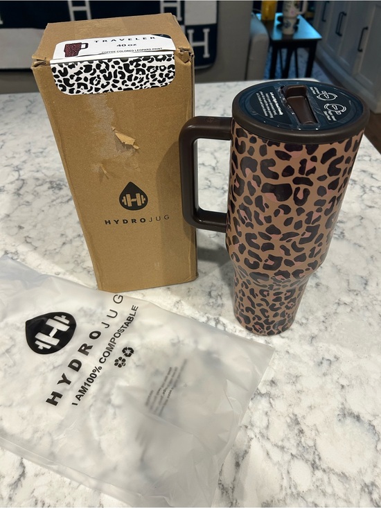 HydroJug Other - Brand new. HydroJug Brown & Black Travel Mug with Handle